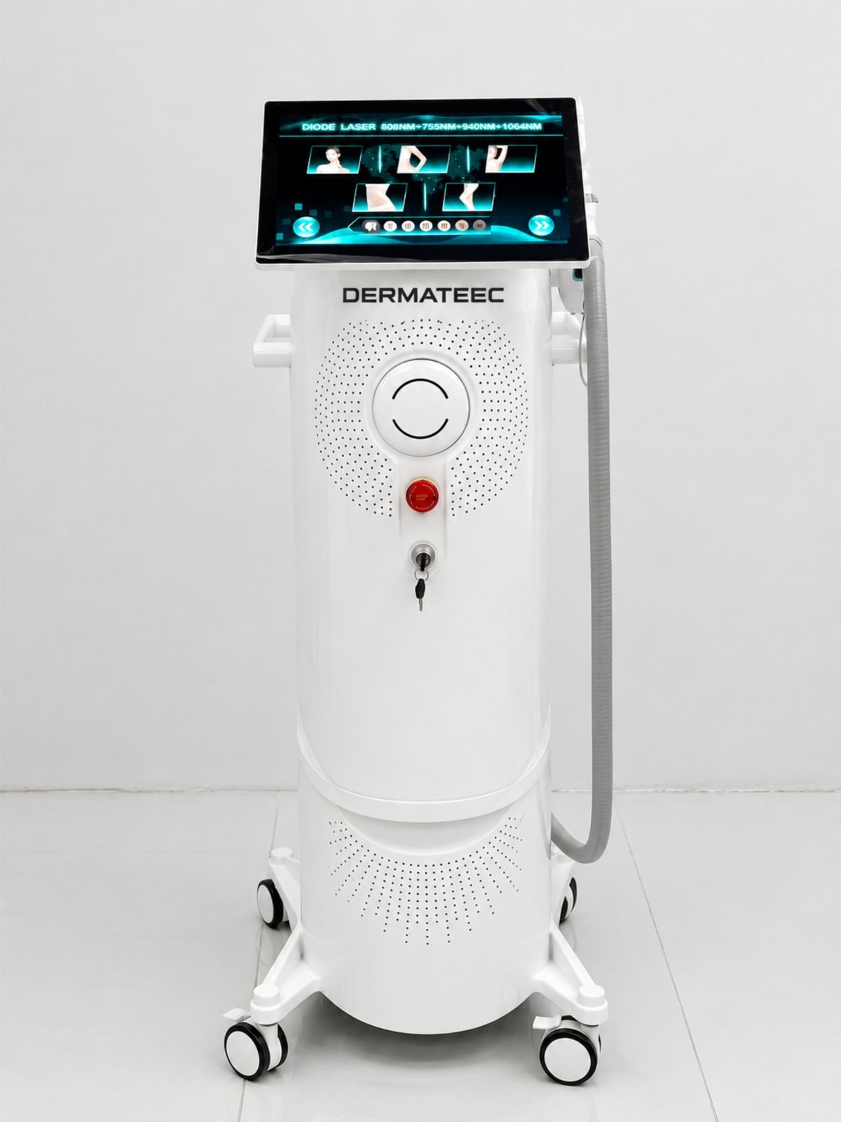 Dermateec 3 Wave Length Diode Laser — professional diode laser machine equipment supplied by Dermateec